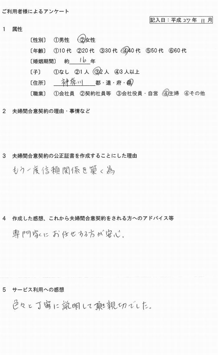 宣誓認証平成27年11月