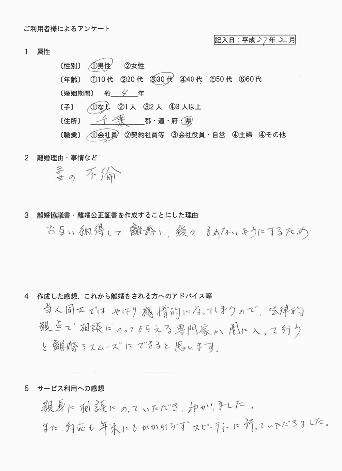 離婚協議書平2702